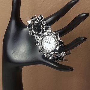Chico's jeweled bracelet watch